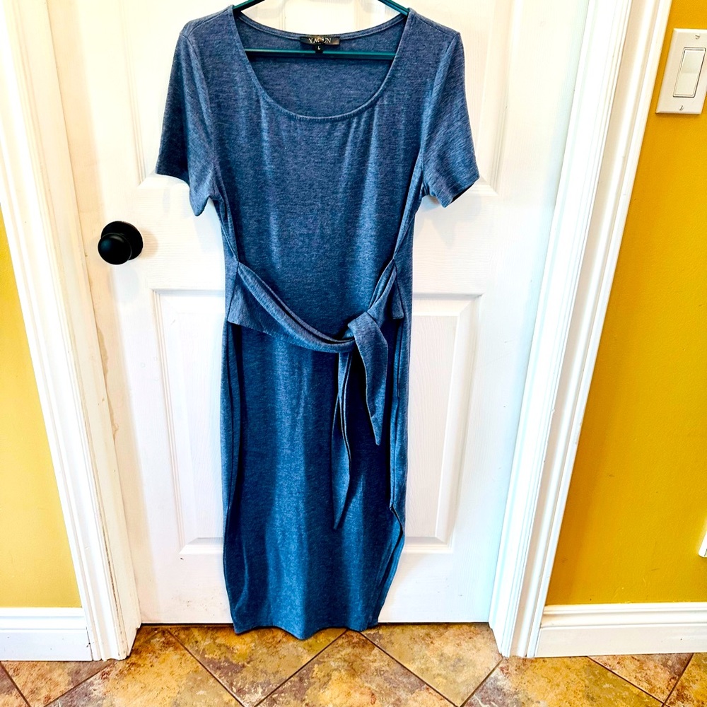 🎉HOST PICK🎉Summer Dress Short Sleeved Maxi with Side Slit-Large - fits Medium